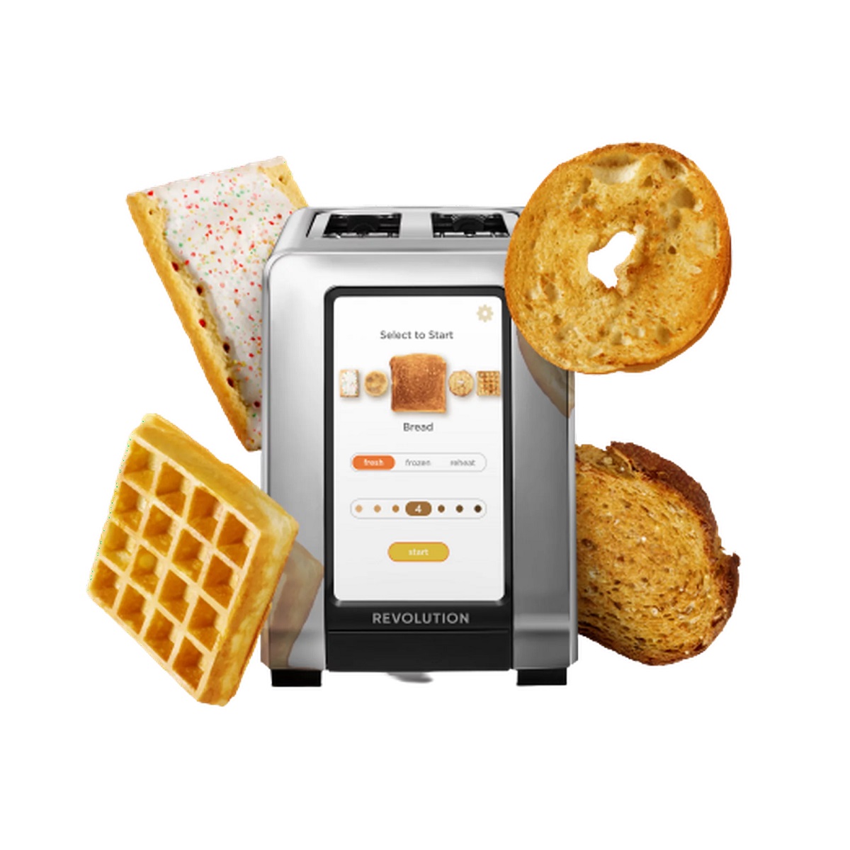 Tostador Revolution R180 Plata.