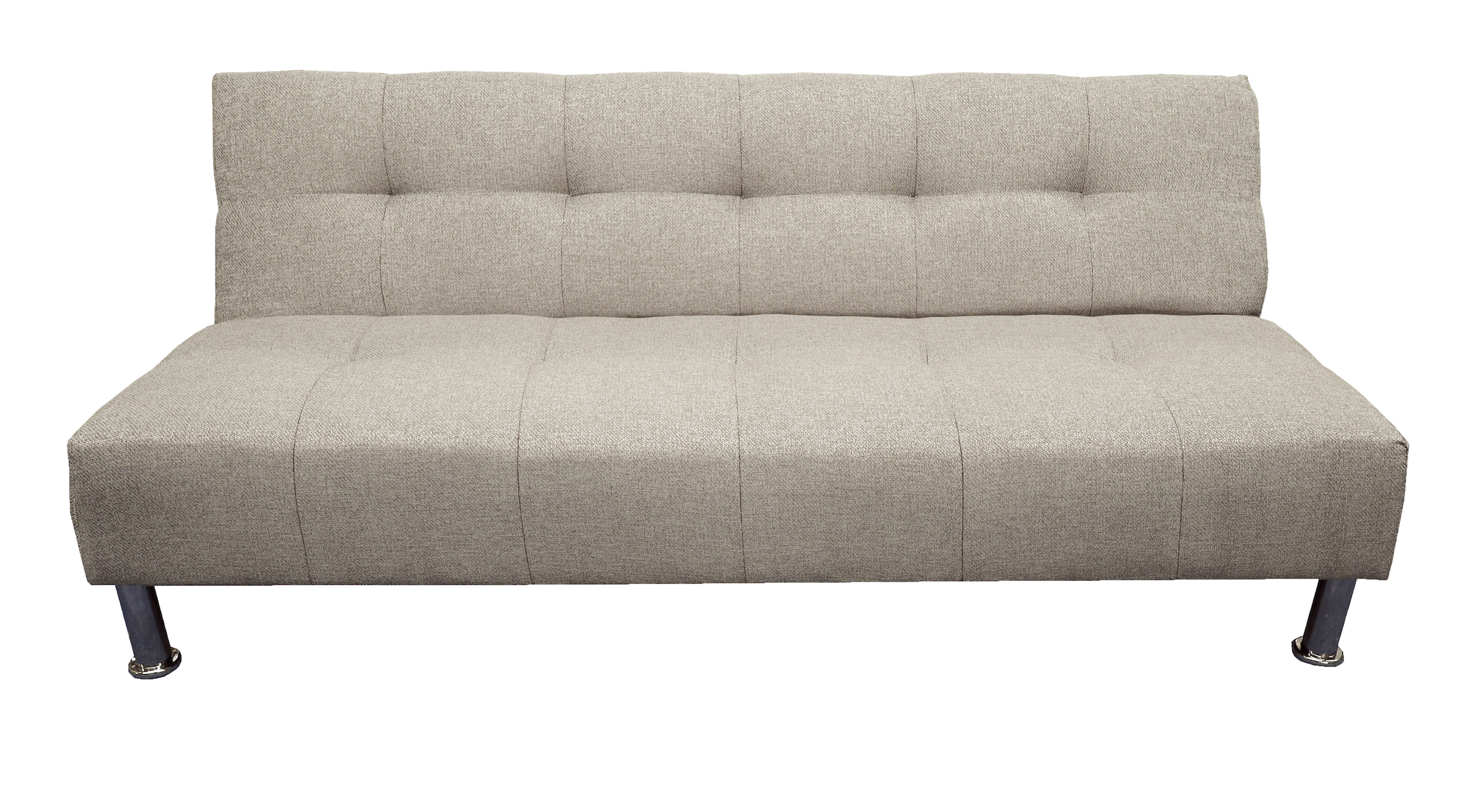 Sofa Cama Vegas Lino Beige, El Bazar Store, Reclinable 3 posiciones
