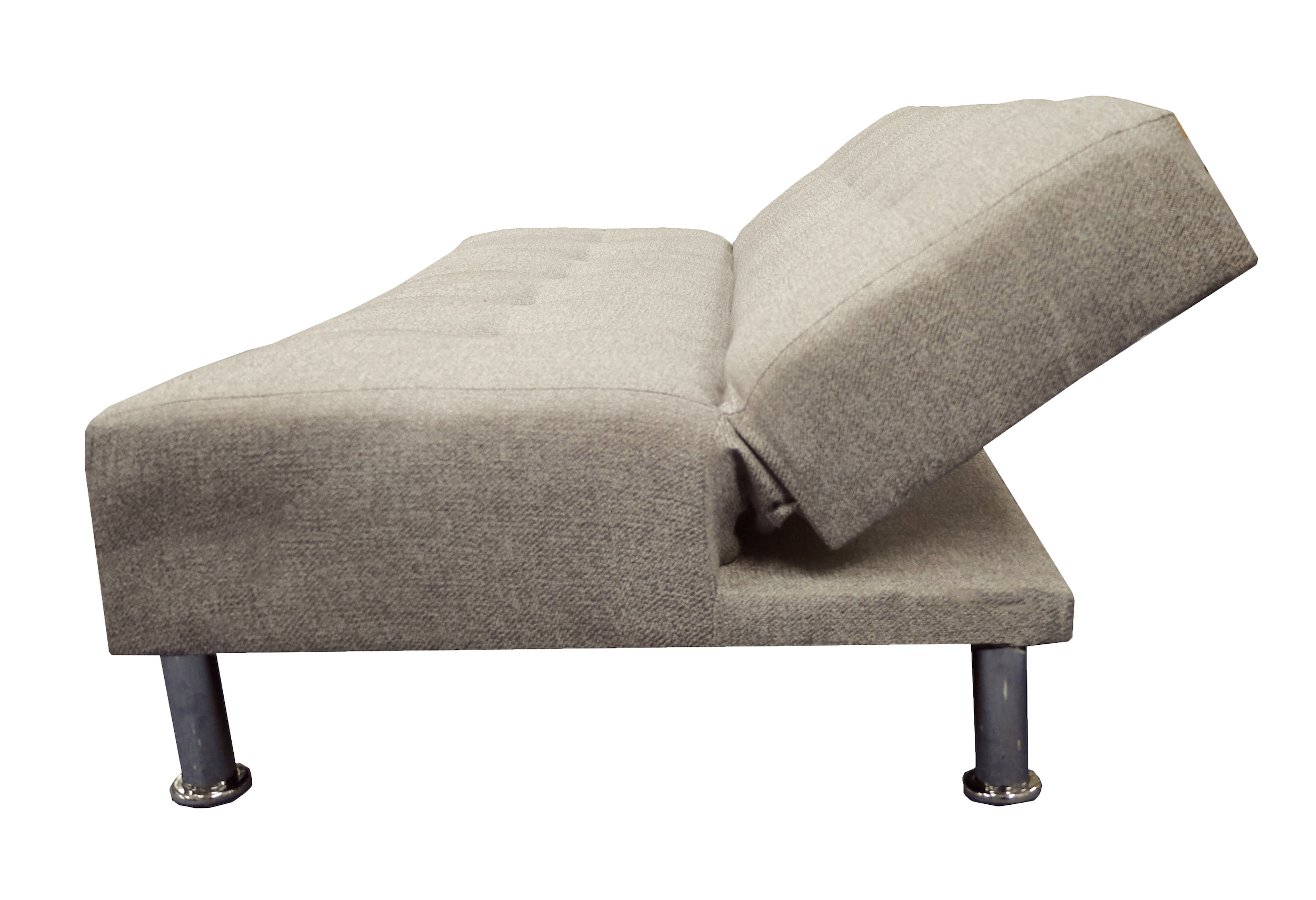 Sofa Cama Vegas Lino Beige, El Bazar Store, Reclinable 3 posiciones