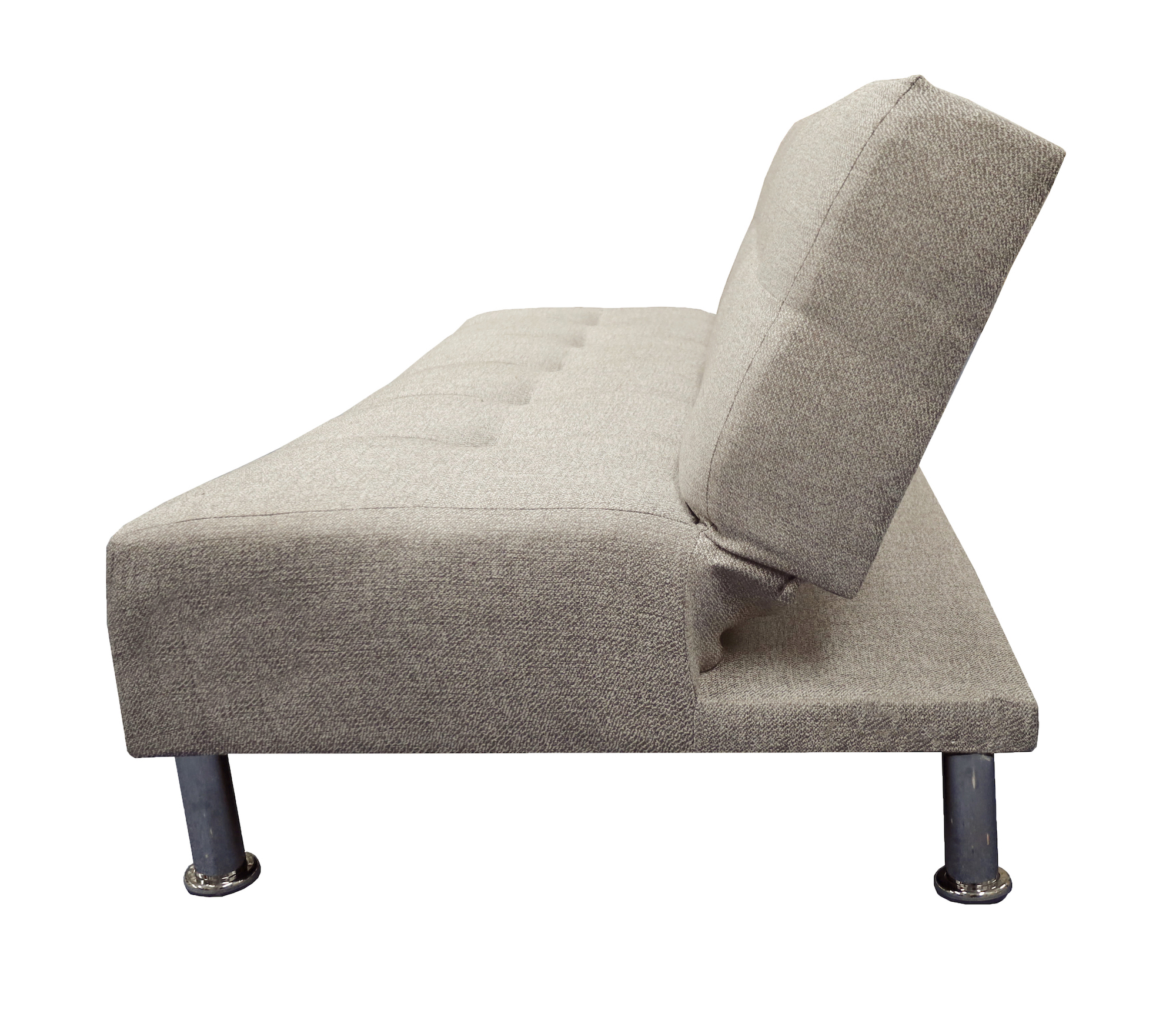 Sofa Cama Vegas Lino Beige, El Bazar Store, Reclinable 3 posiciones