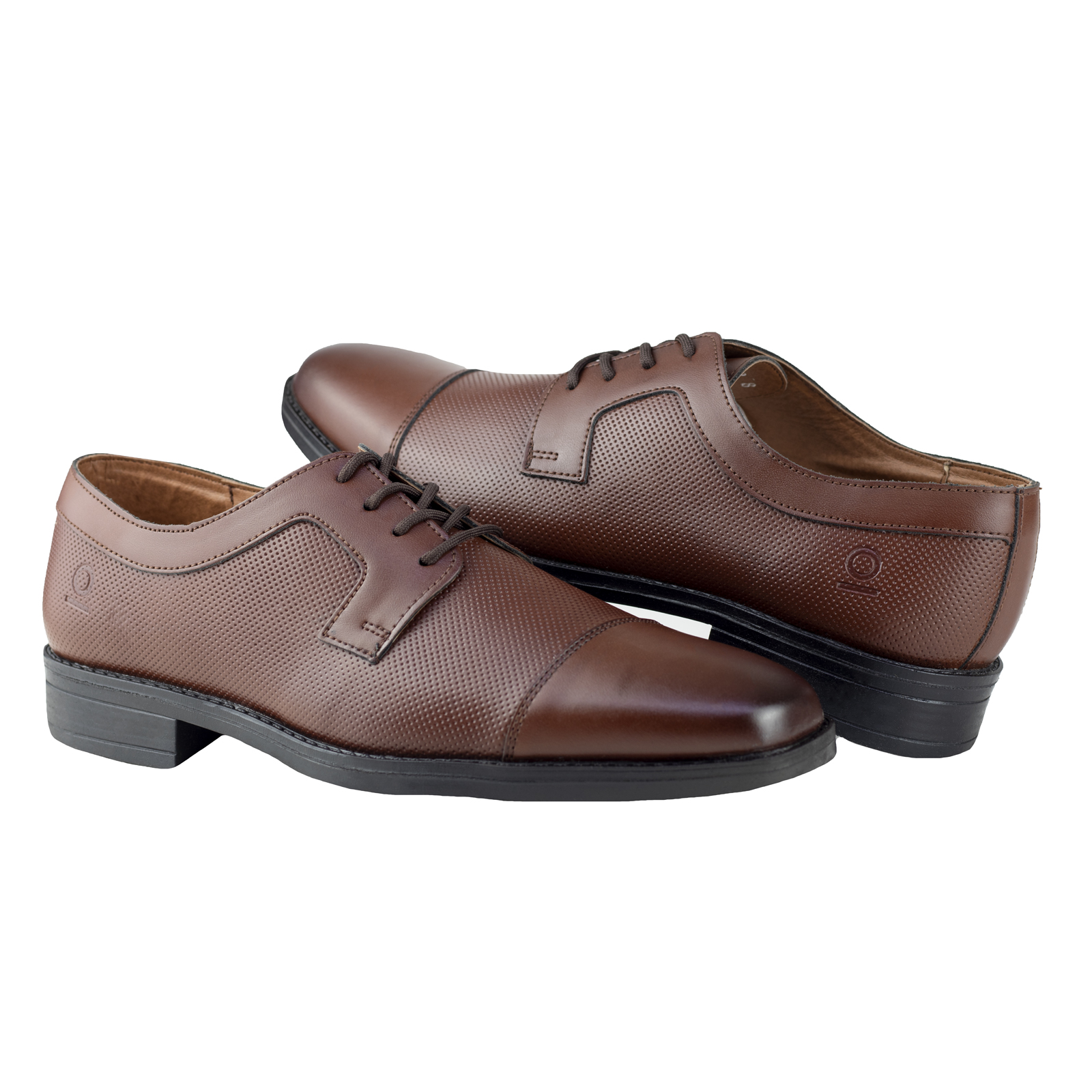 Zapato Oxford De Vestir Hombre Capa De Ozono 654602 Cogñac 9408