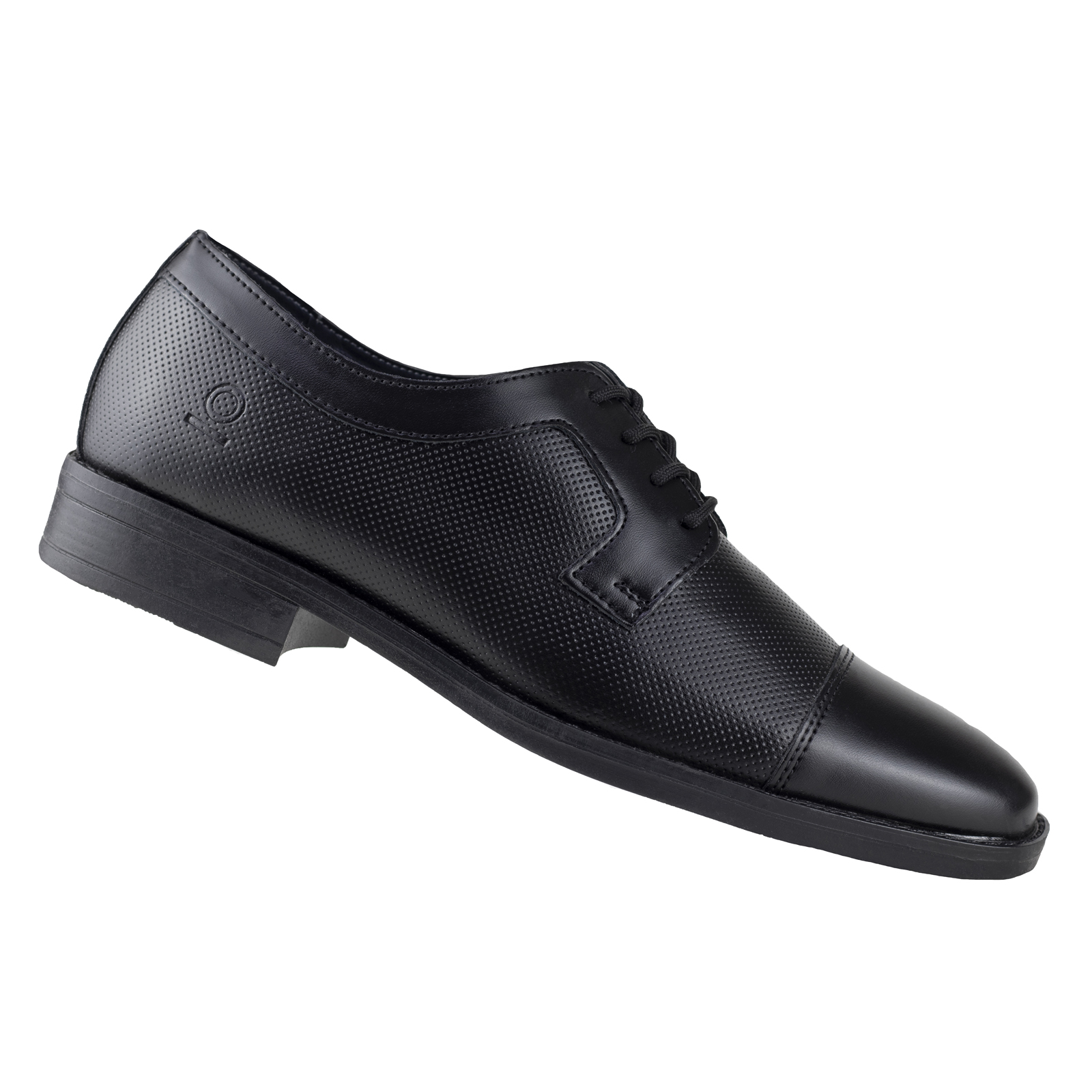 Zapato Oxford Negro Vestir Capa De Ozono Hombre 654602 Moda