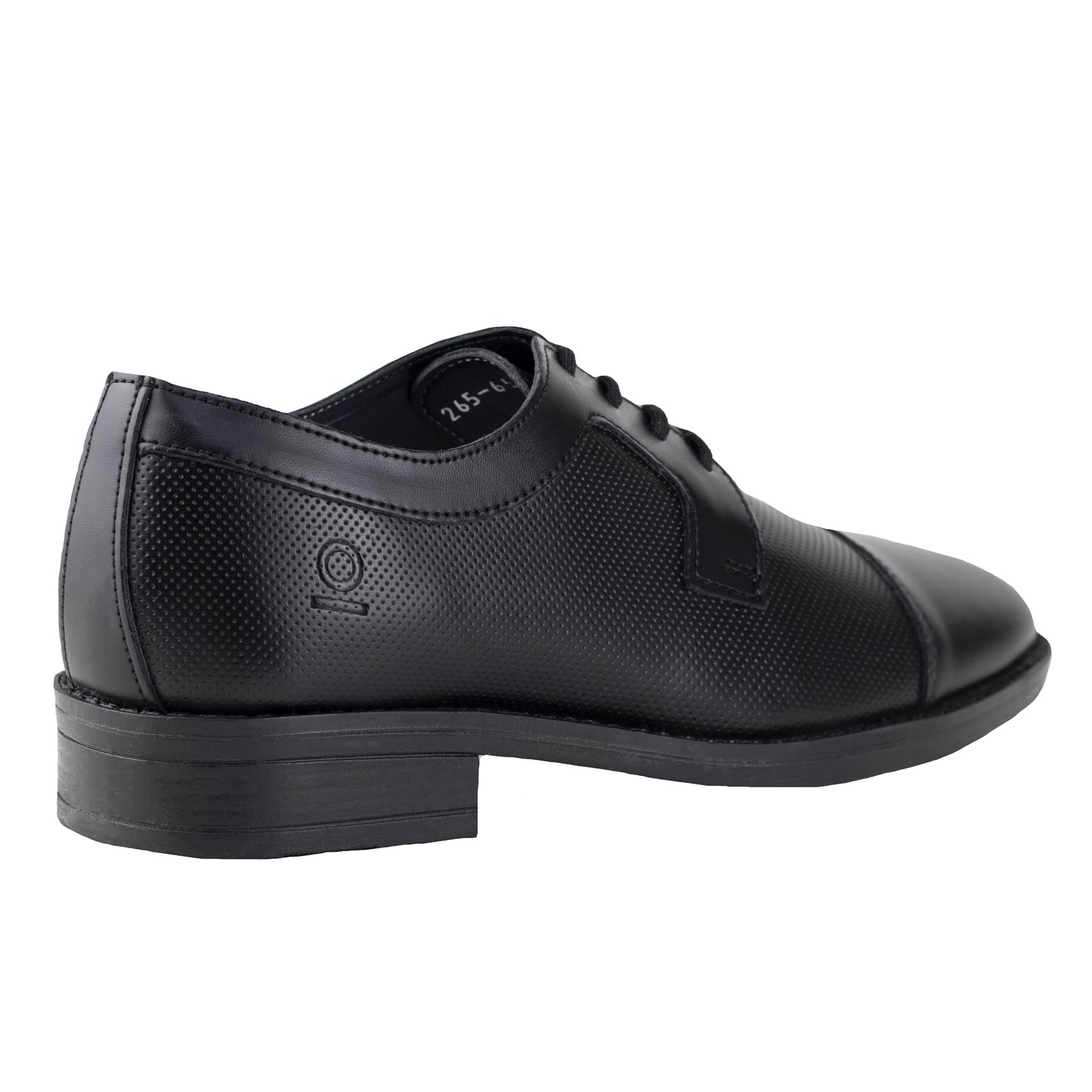 Zapato Oxford Negro Vestir Capa De Ozono Hombre 654602 Moda