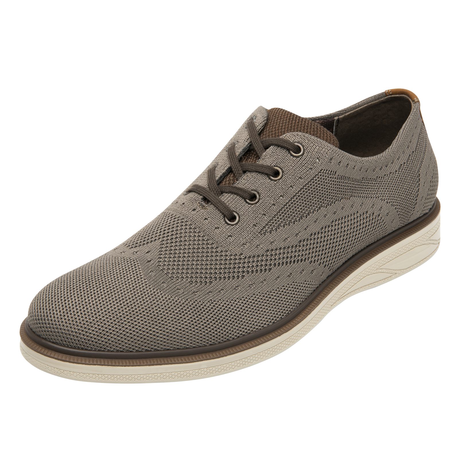 Zapato Flexi Hombre Oxford Para 413104 Taupe Tejido Textil