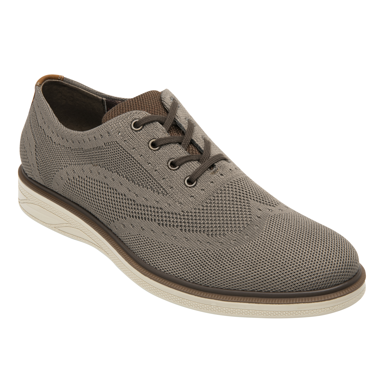 Zapato Flexi Hombre Oxford Para 413104 Taupe Tejido Textil