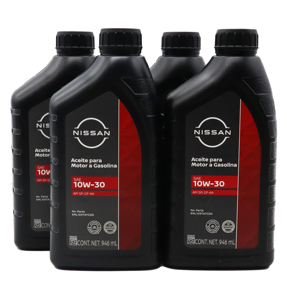 Kit de afinación básico original Nissan Versa March 2012-2020 Aceite 10w30