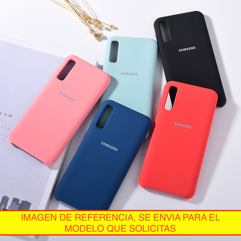 Case Samsung A24 Negro Logo Silicon Case 2.5Mm Funda Protector