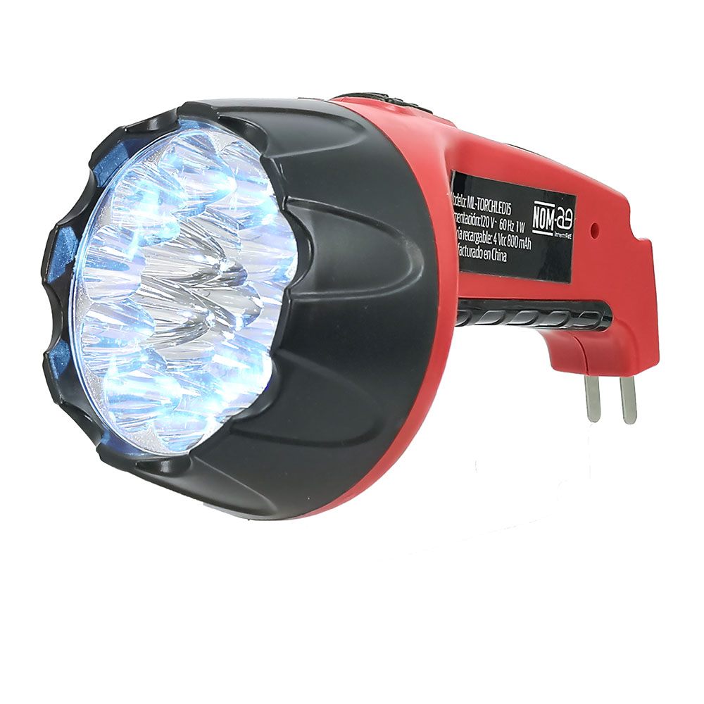 Lámpara recargable 15 LEDs 