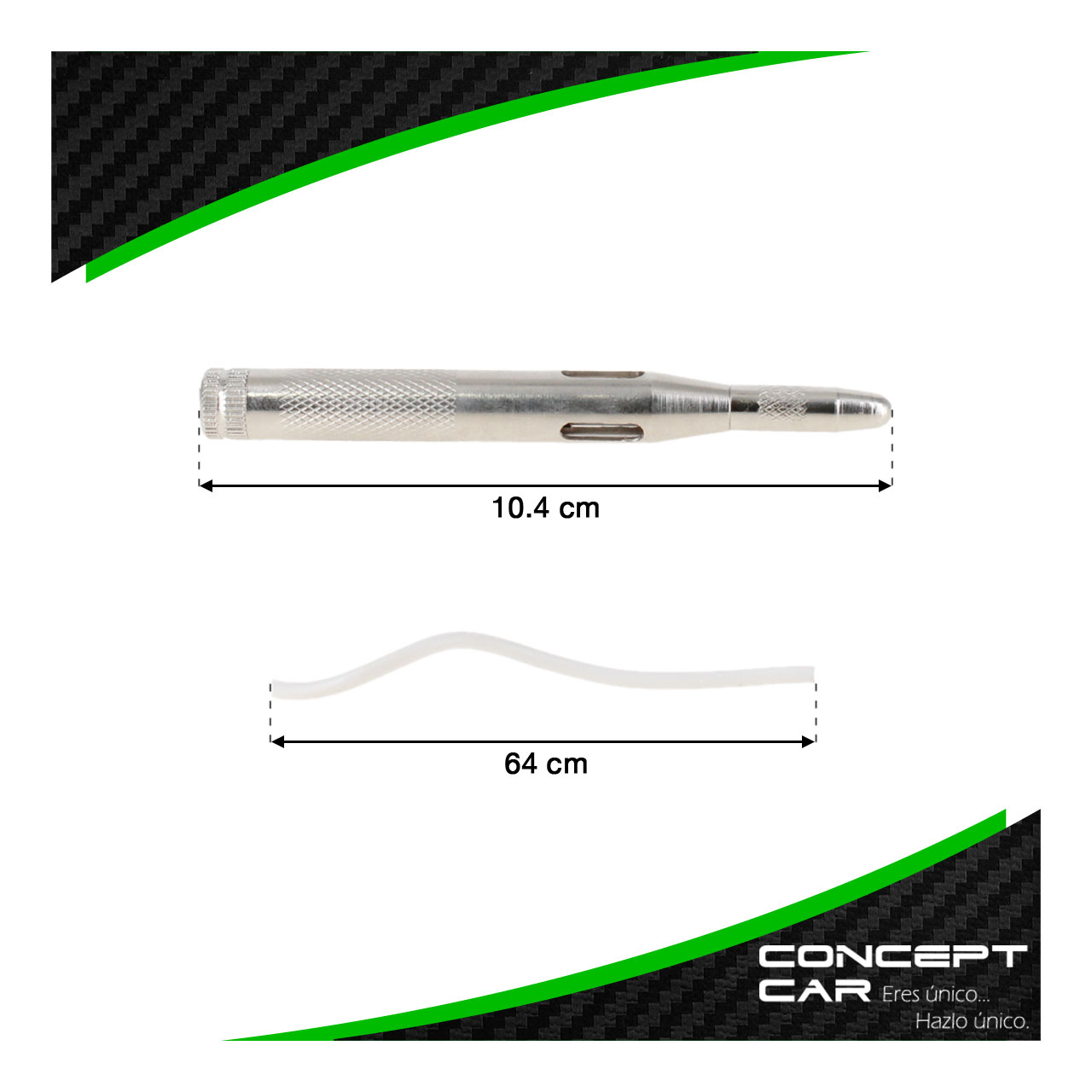 5 Probador De Corriente Automotriz Metalico Tipo Pluma Lapiz