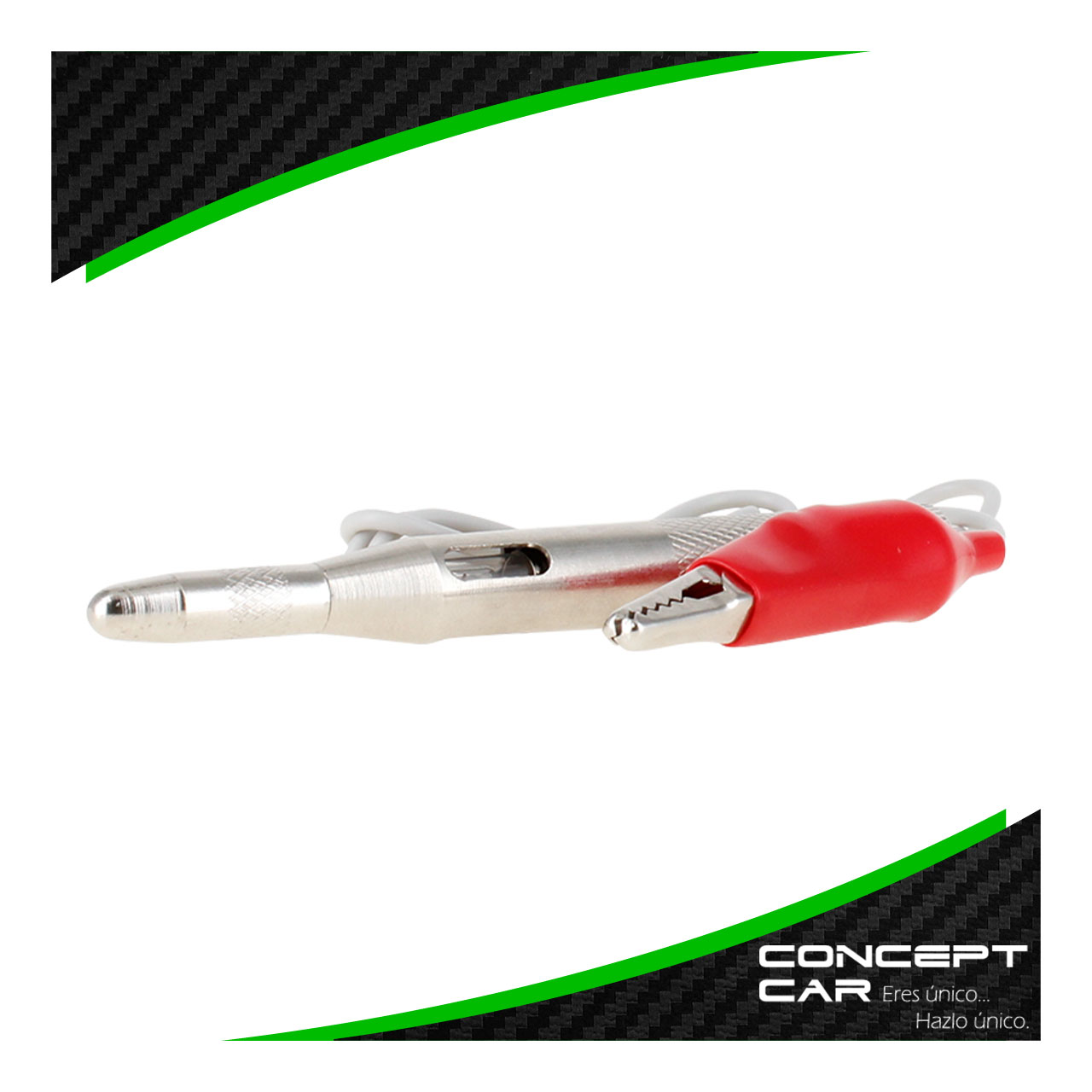 5 Probador De Corriente Automotriz Metalico Tipo Pluma Lapiz