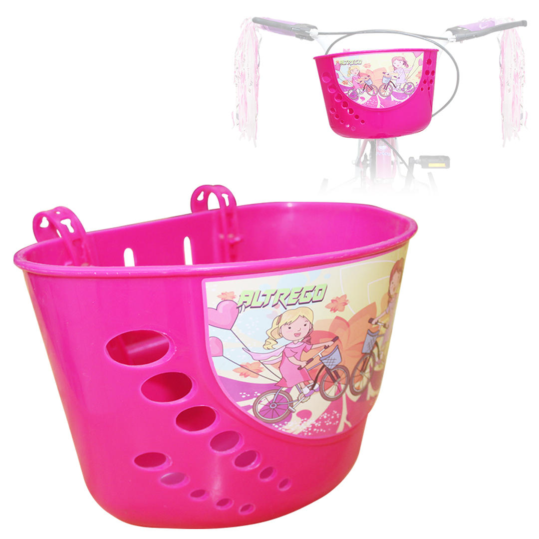 Canasta Canastilla Bicicleta Niña Plástica Rodado 12