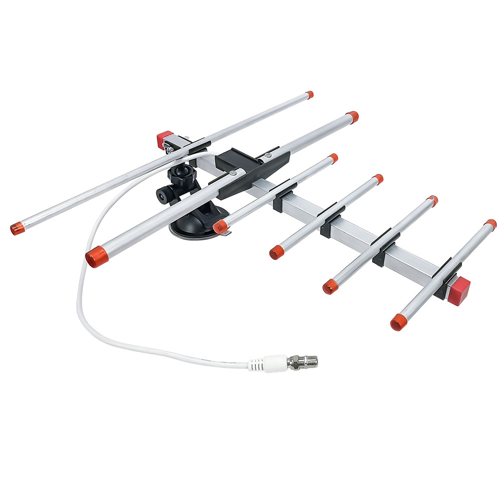 Master Antena de Television para Interiores y Exteriores con 6 Elementos Capta Señales Digitales HD y Sistema de Fijacion TVANT-INT-EXT-4K.