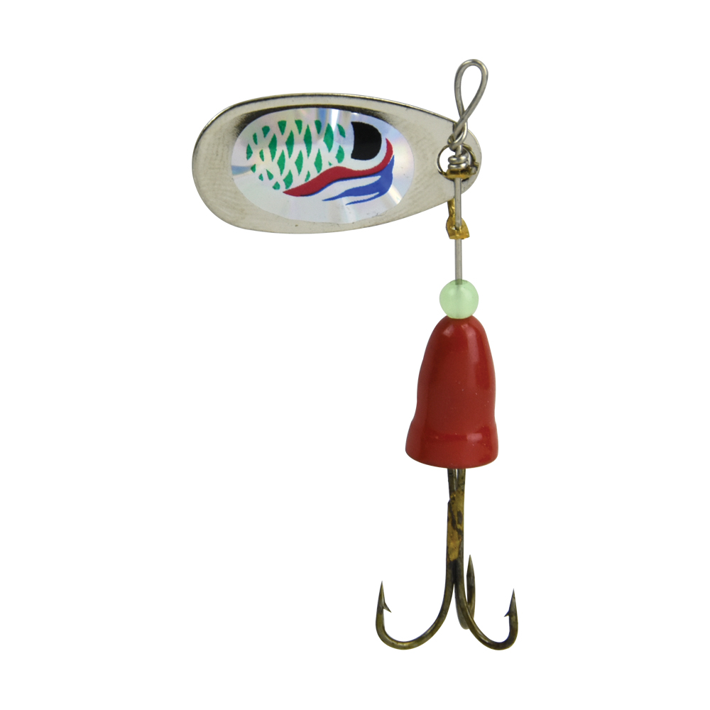 Caña para pesca de fibra de vidrio con carrete  CTR40 1 balero, ratio 5.2:1 Mano derecha De grafito arrastre trasero Mango de corcho y accesorios Longitud 2.70 cm Secciónes 3 Guías 6