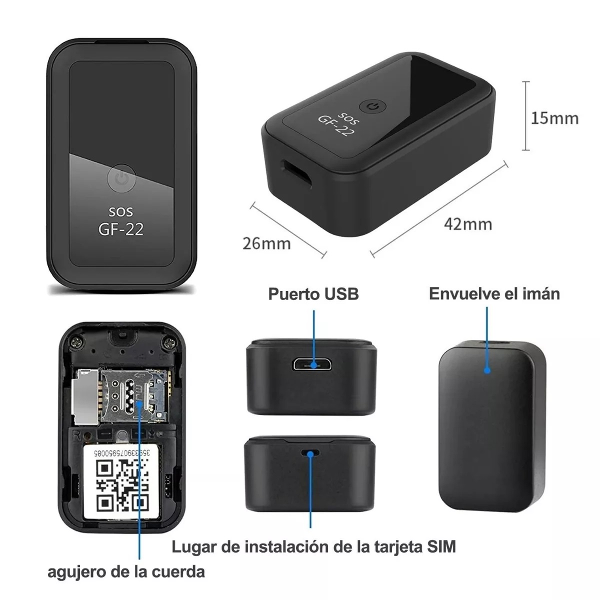 Rastreador Navegador Gps Mini Localizador Tracker Relevador