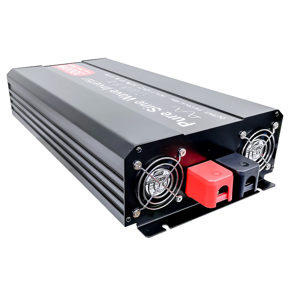 Inversor de Onda Pura 3000 Watts para Paneles Solares con Pantalla Display Sistema de Enfriamiento Inteligente Puertos USB de Carga Rapida Alta Resistencia a la Intemperie y Avanzados Sistemas de Proteccíon Master EL-INVP3000W