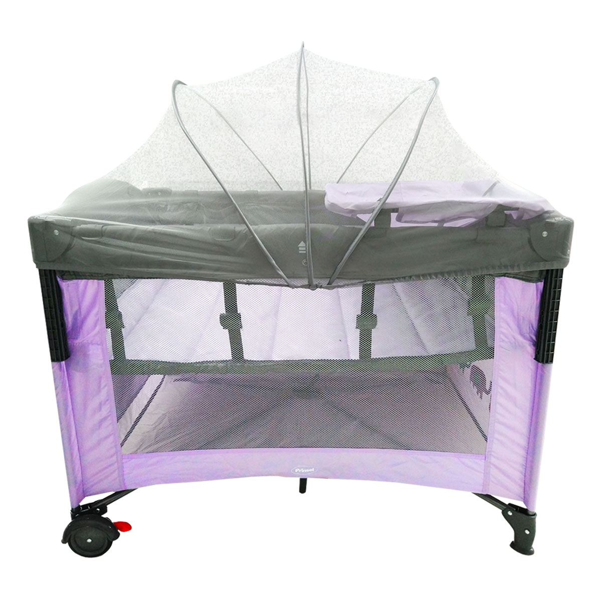 Cuna Corral Prinsel Mecedora Colecho Girl Lila Morado