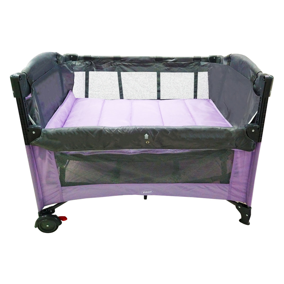 Cuna Corral Prinsel Mecedora Colecho Girl Lila Morado