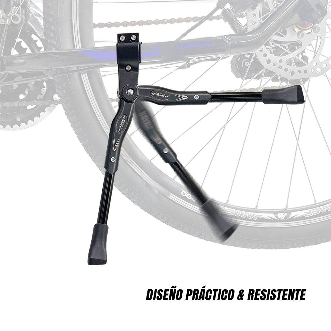 Parador Bicicleta Pata Central Ajustable Rodado 24-29