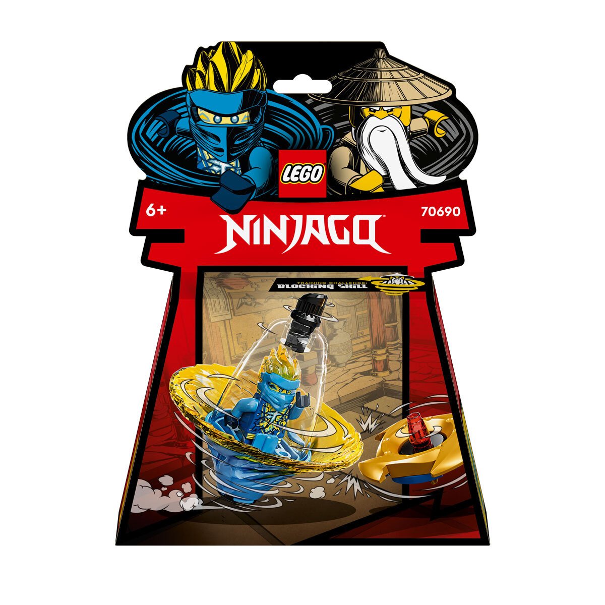 Lego Ninjago Entrenamiento Ninja de Spinjitzu jay 25pzs