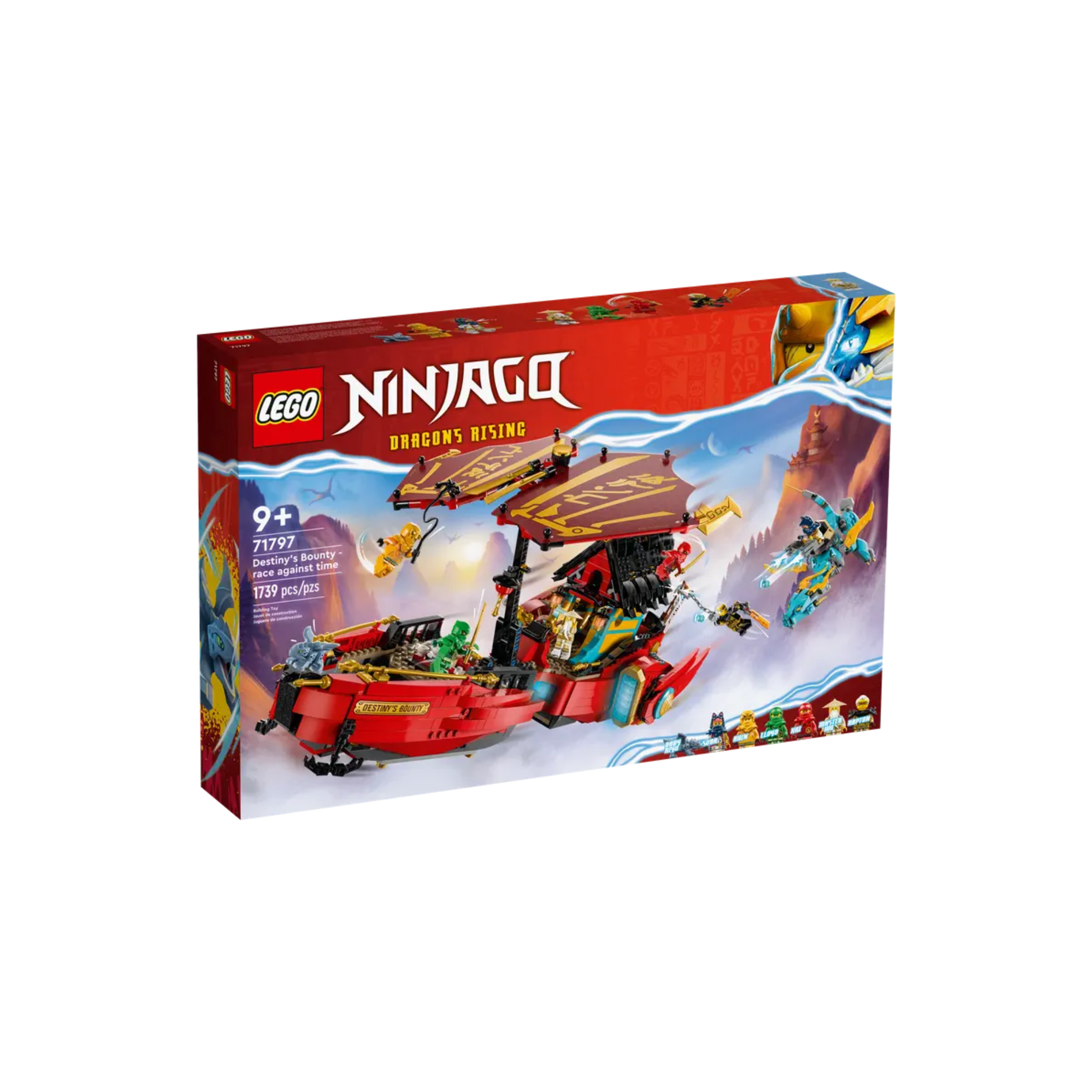 Lego 71797 Barco de Asalto Ninja: Carrera Contra el Tiempo