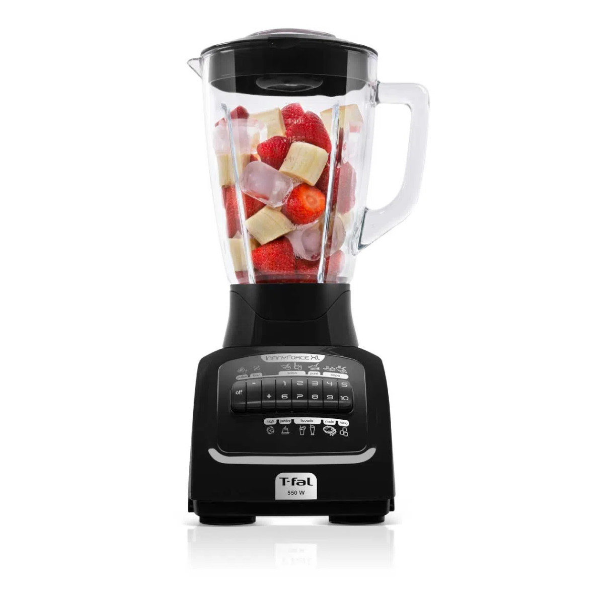 Licuadora TFAL Infinyforce XL Vidrio 2.2Lt 10Vel 6 Cuchillas