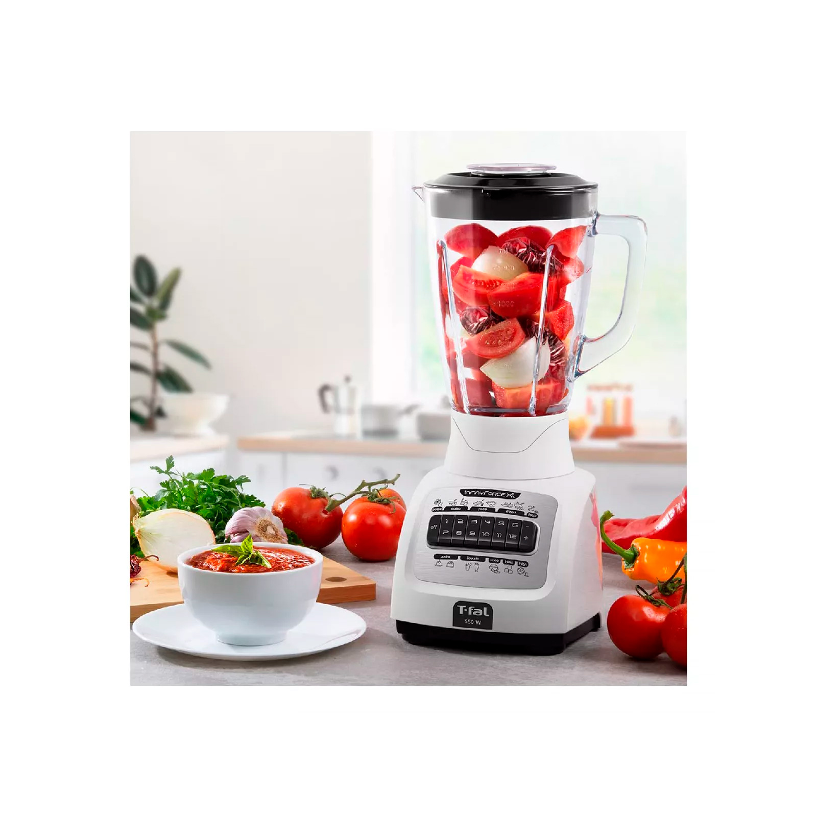 Licuadora 12 velocidades Infinyforce XL LN8221MX T-Fal