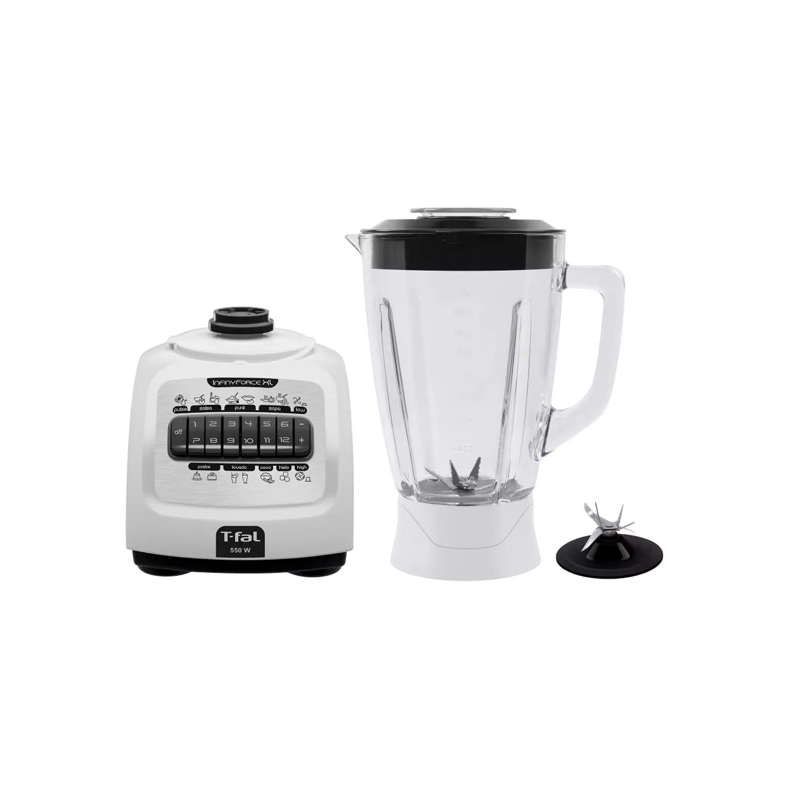 Licuadora 12 velocidades Infinyforce XL LN8221MX T-Fal