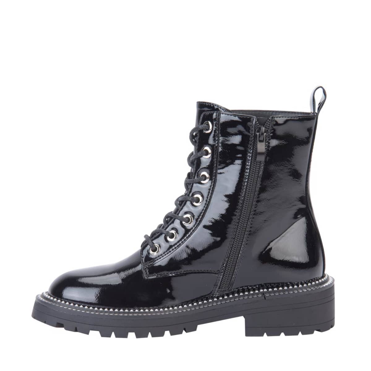 Botas mujer militar online negras