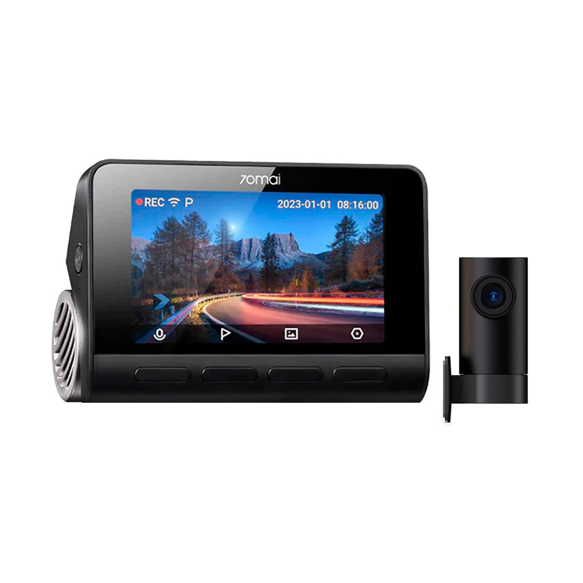 Cámara De Auto 70mai A810-2 Delantera y Trasera Negro