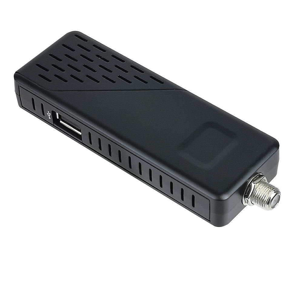 Master Decodificador Sintonizador Digital de Señal de Television Abierta para Televisores Analogicos (de Cinescopios Anteriores a Pantallas) Graba Programas y Reproduce Imagenes Musica y Videos desde USB Master TDT-STICK