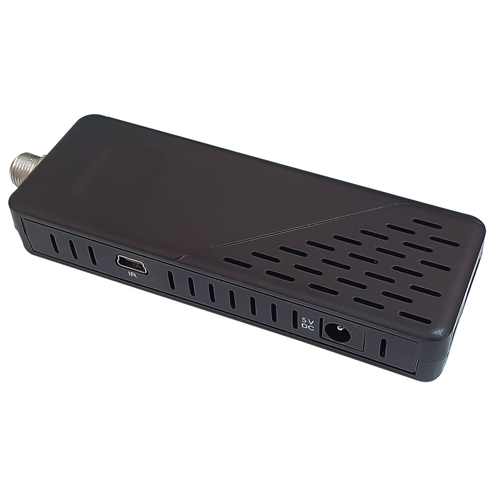 Master Decodificador Sintonizador Digital de Señal de Television Abierta para Televisores Analogicos (de Cinescopios Anteriores a Pantallas) Graba Programas y Reproduce Imagenes Musica y Videos desde USB Master TDT-STICK