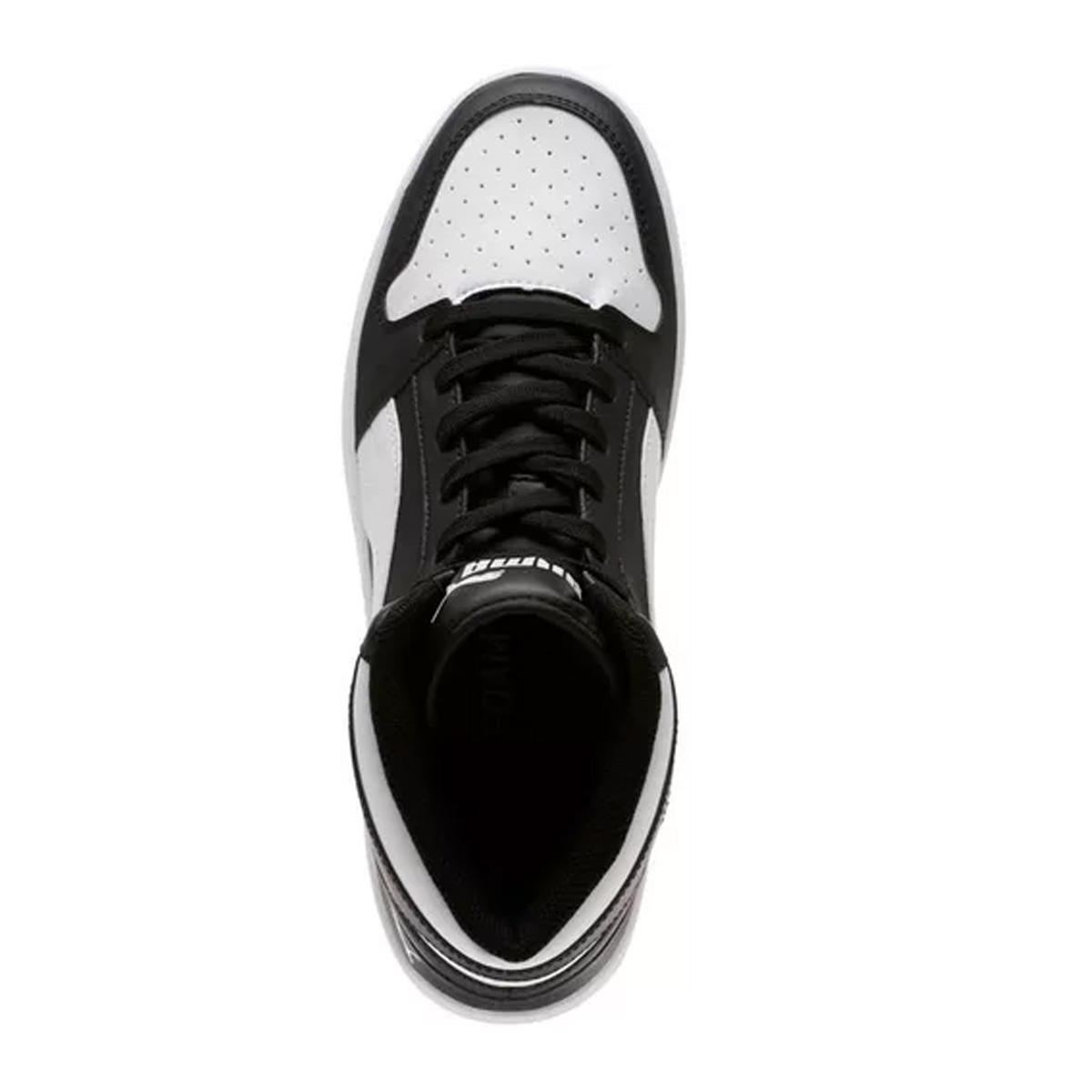 Tenis Puma Rebound Layup  SL Jr Blanco Negro Botita Joven Casuales Originales