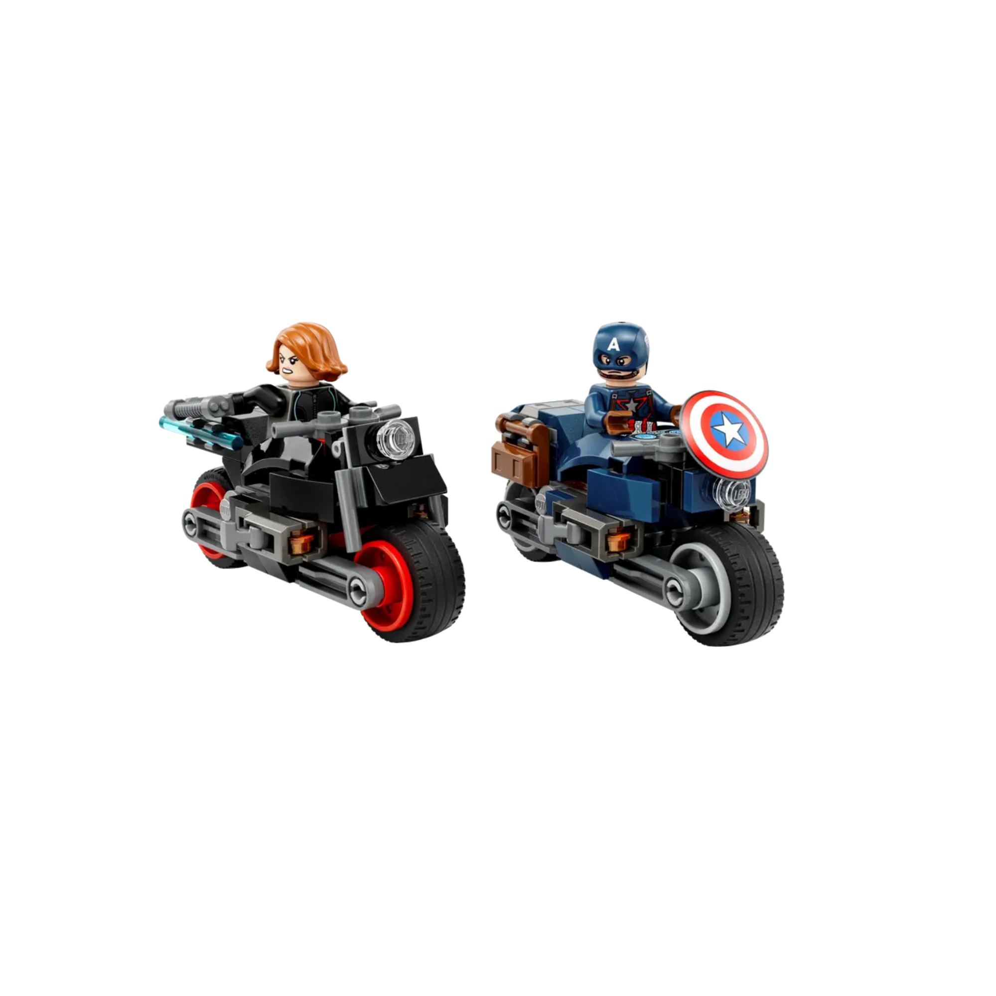 Lego 76260 Motos de Viuda Negra y el Capitán América