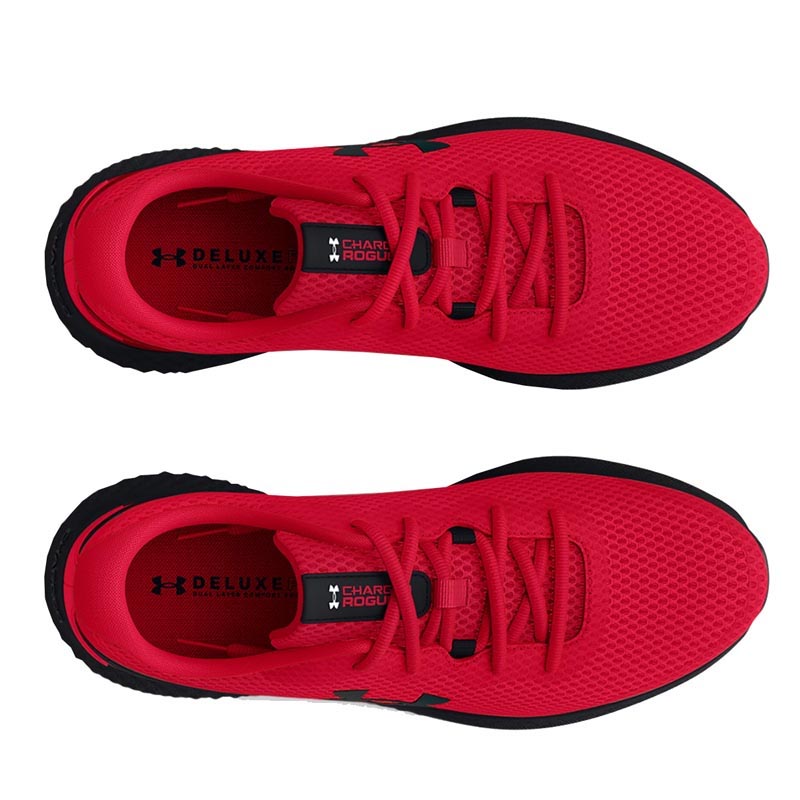 Tenis de Running Under Armour Charged Rogue 3 Rojos para Hombre Originales Mod. 3024877
