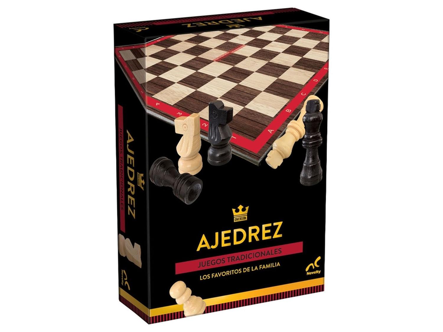 Ajedrez Clásico de Lujo Novelty 