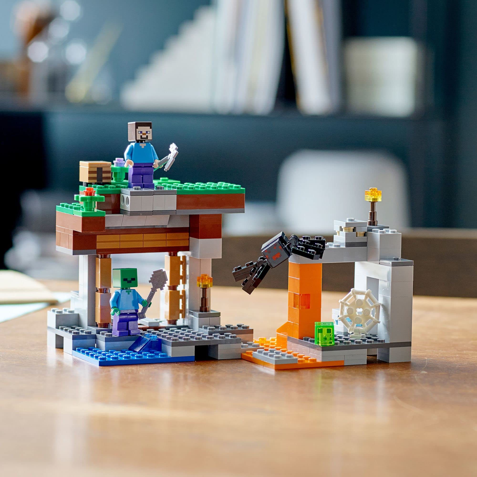 Lego Minecraft La Mina Abandonada 248pzs