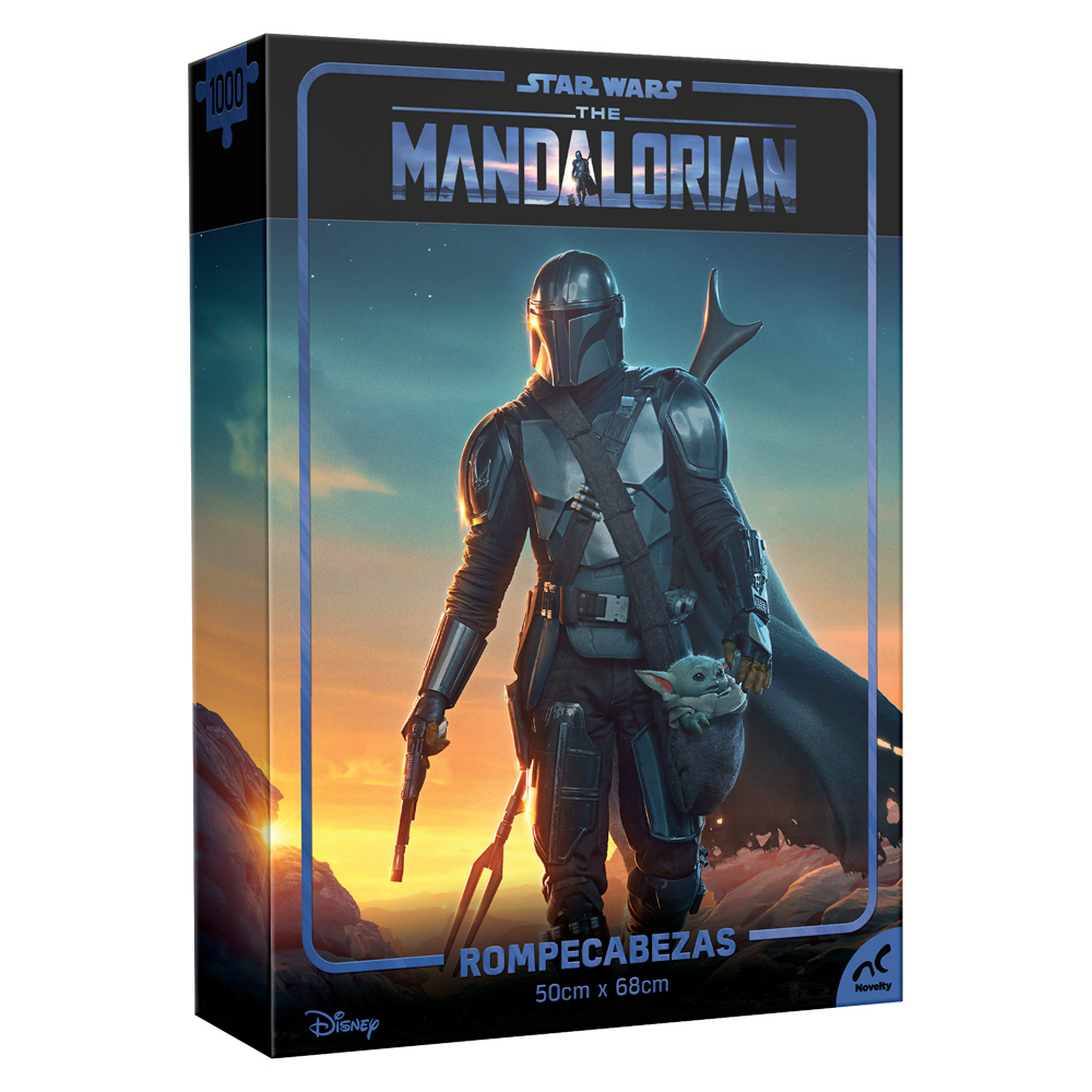 Rompecabezas The Mandalorian 1000 piezas Coleccionable 