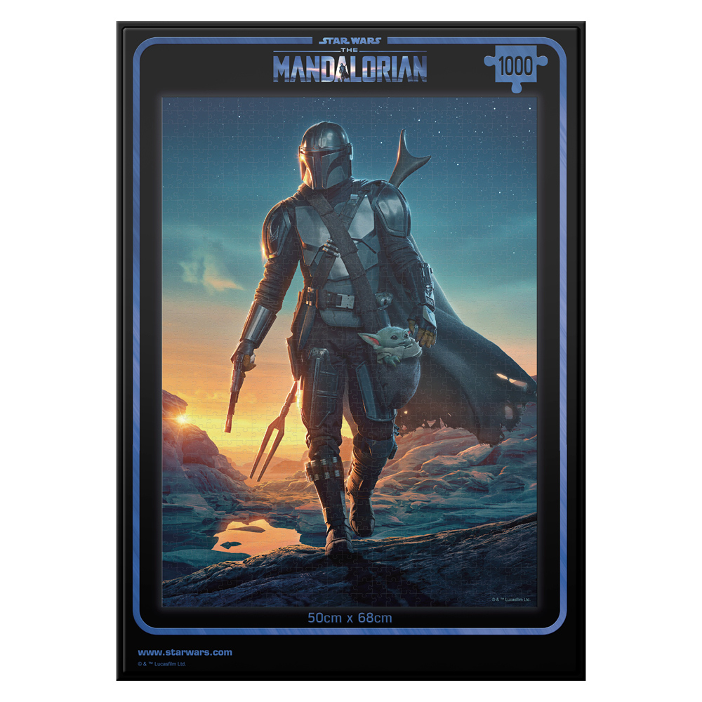 Rompecabezas The Mandalorian 1000 piezas Coleccionable 