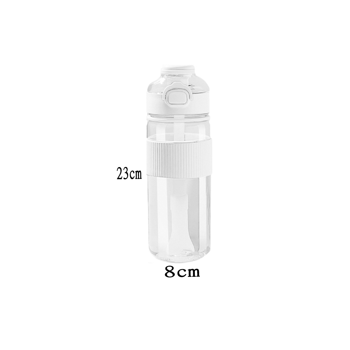 Vaso Bebidas Plástico Resistente Diseño Color Blanco C Calcomanía 720ml