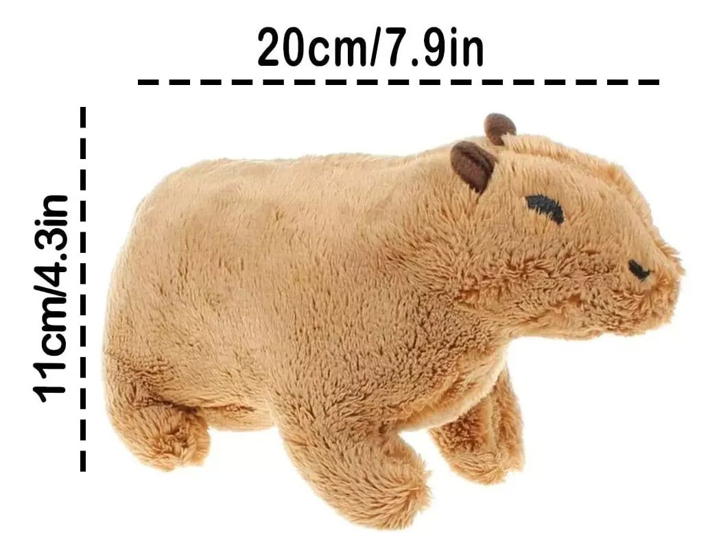 Super Esponjoso Peluche Capybara Animal Juguete Peluche 
