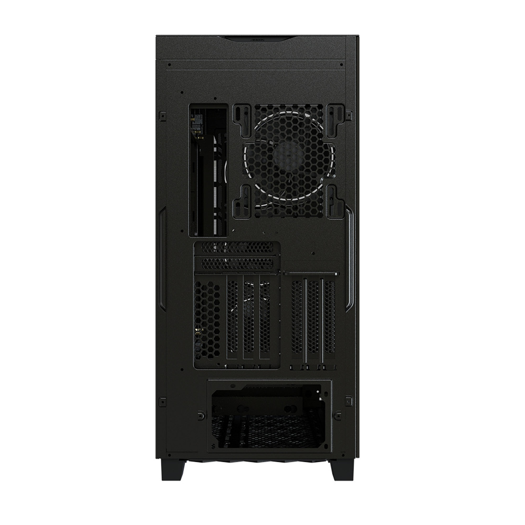 Gabinete AORUS C500 Glass con Ventana RGB Midi-Tower Mini-ITX USB 3.0 sin Fuente ARGB Negro