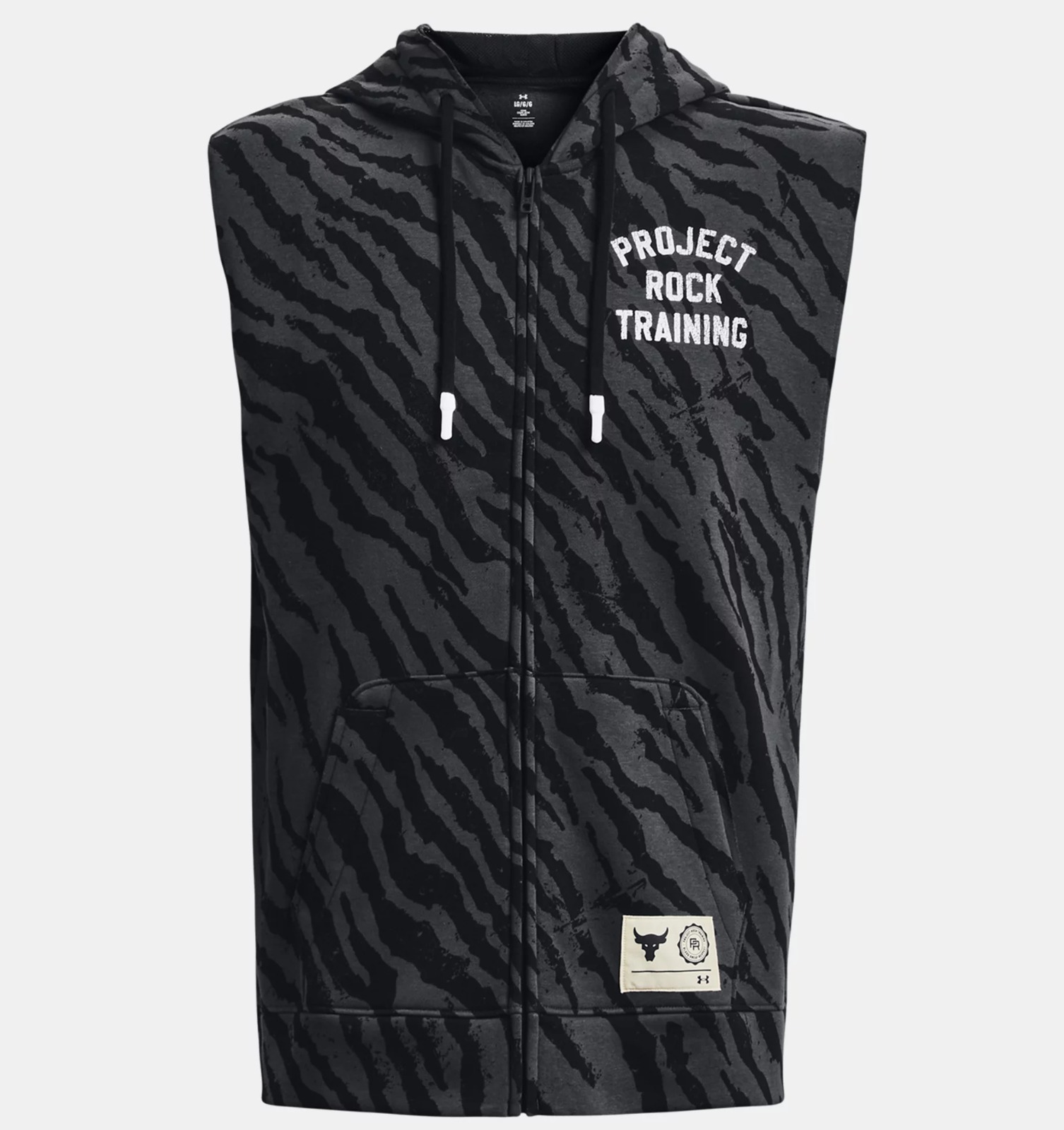 Sudadera Sin Manga Under Armour Project Rock Rival Full Zip