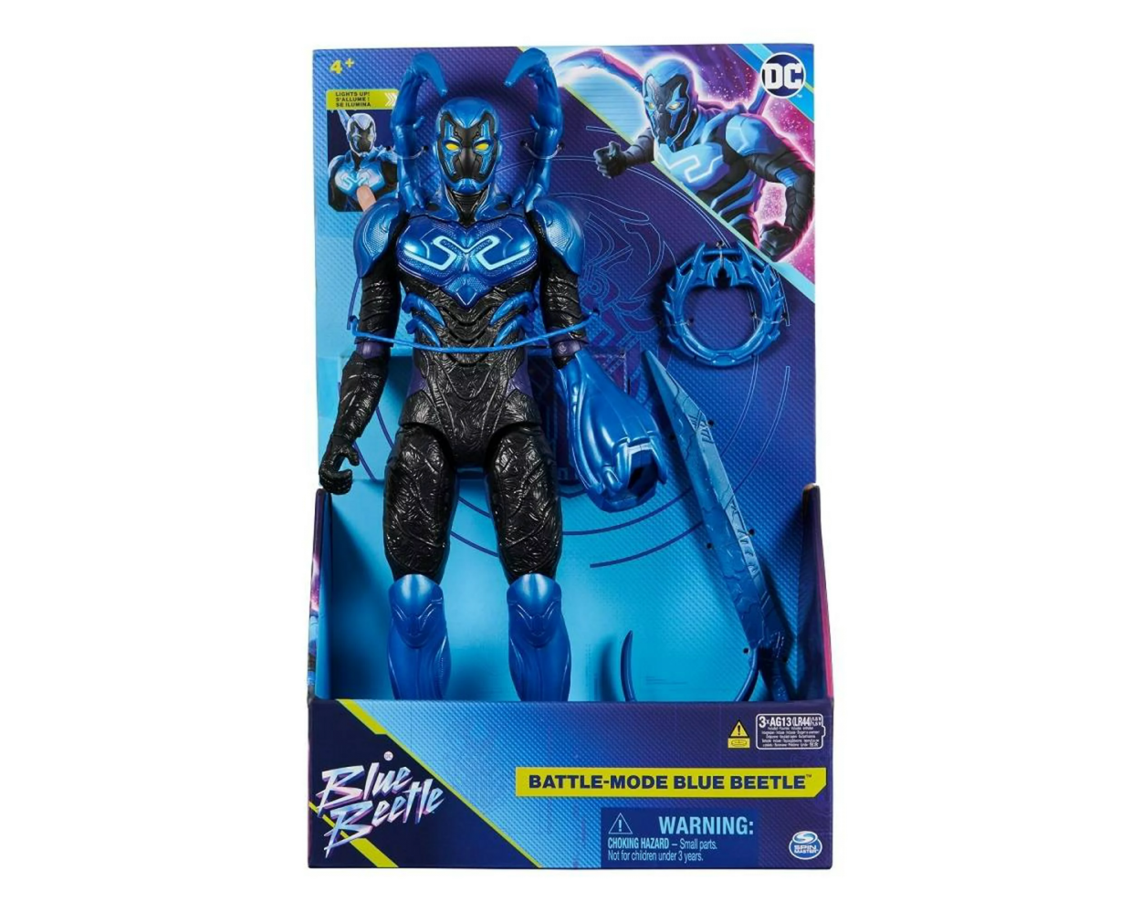 Figura DC Blue Beetle con Accesorios 12 Pulgadas