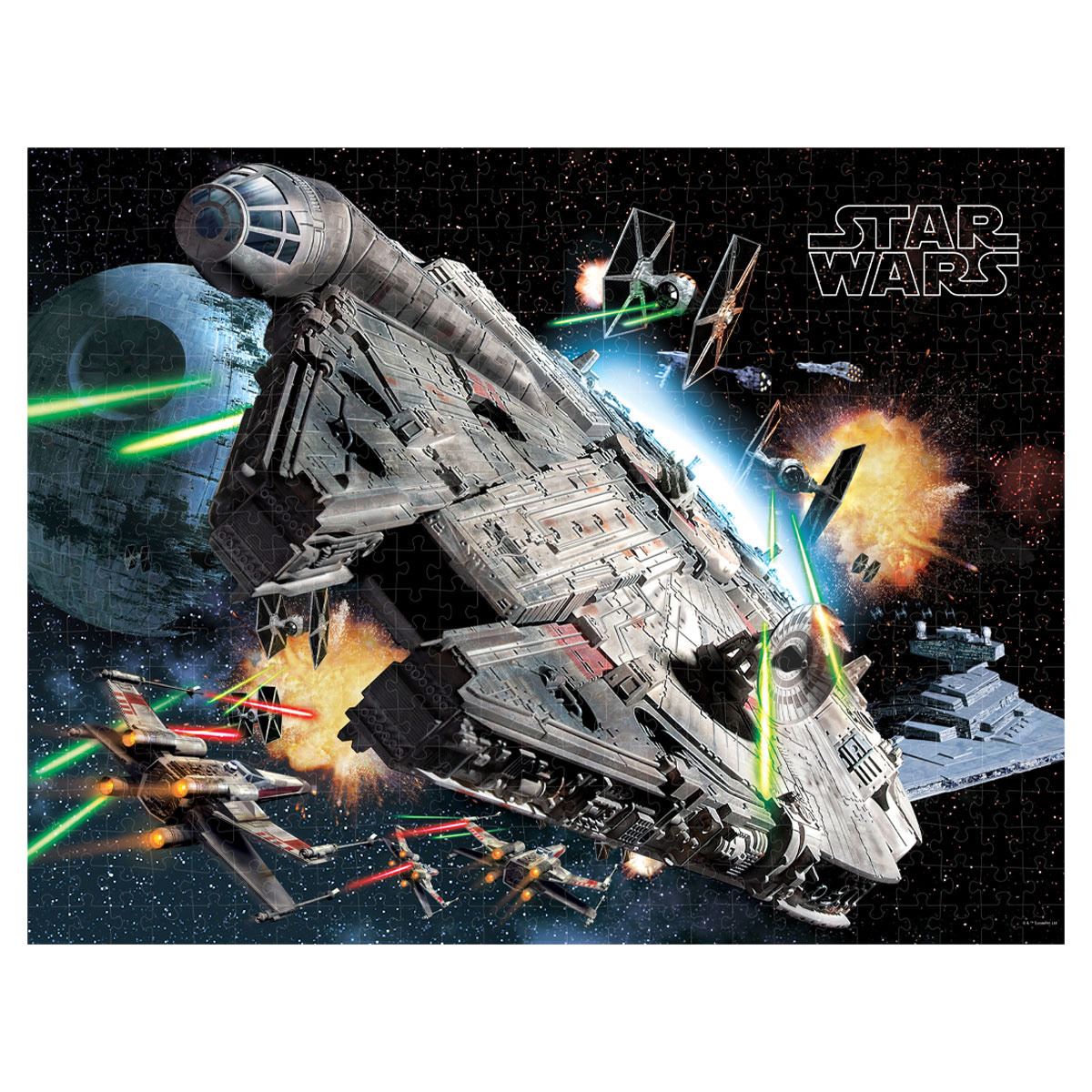 PUZZLE 3D DE 500 PIEZAS – STAR WARS CLASICO