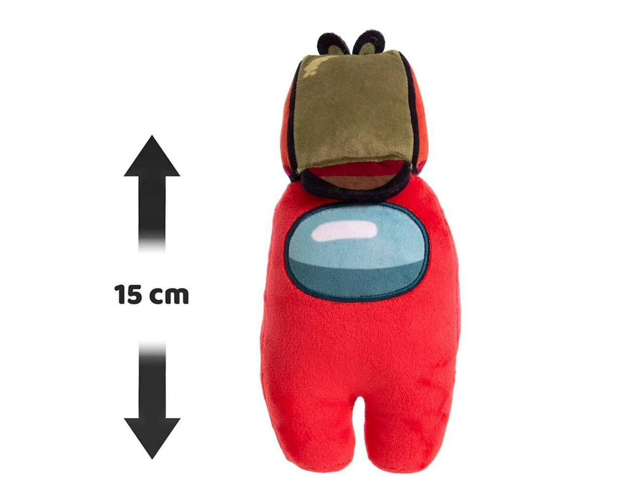 Peluche Among Us Rojo