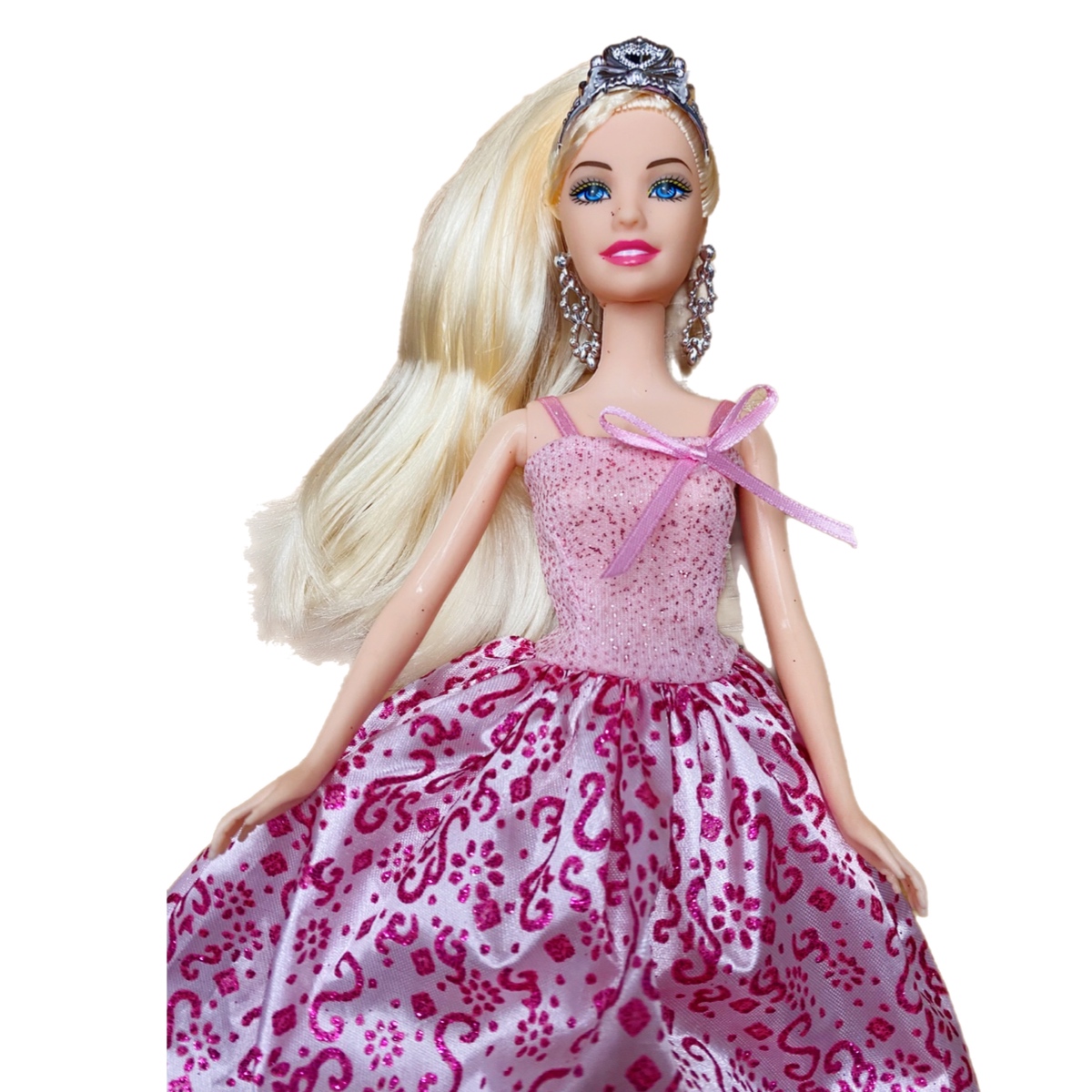 Muñeca Princesa Con Vestido Y Accesorios Atinil