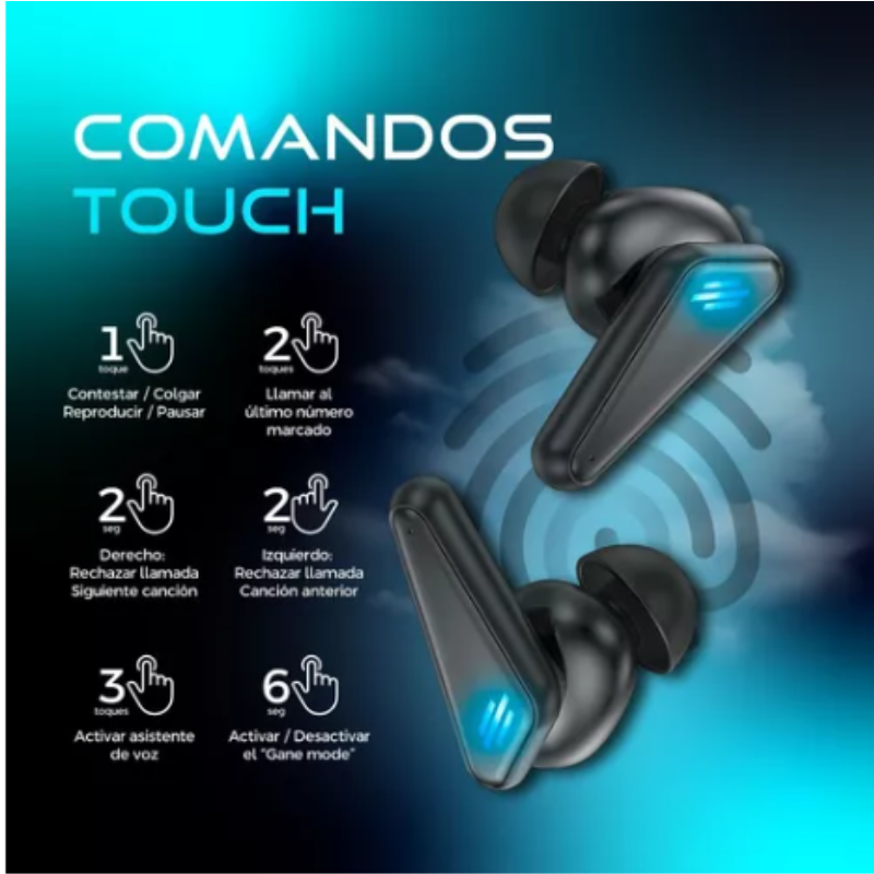 Audífonos Gamer Inalámbricos Bluetooth Alien Force