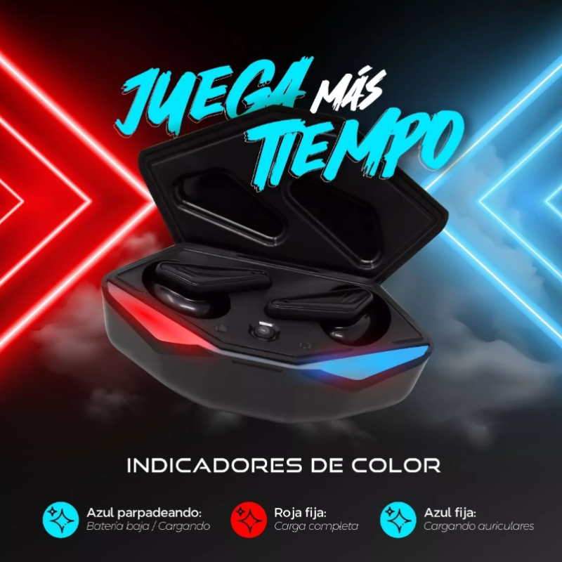 Audífonos Gamer Inalámbricos Bluetooth Alien Force