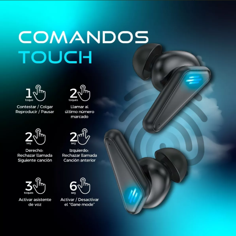 Audífonos Gamer Inalámbricos Bluetooth Alien Force