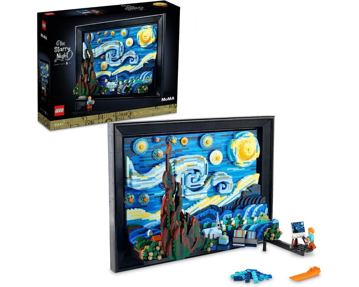 Lego Ideas Vincent Van Gogh La Noche Estrellada 21333